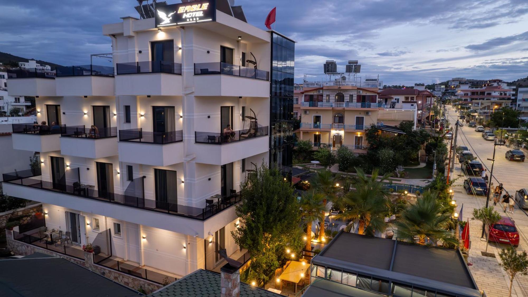 Hotel Eagle Ksamil Exterior foto